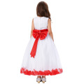 Grace Karin Sleeveless Blume verzierte Blumenmädchen Prinzessin Party Kleid 2 ~ 12 Jahre CL008936-1